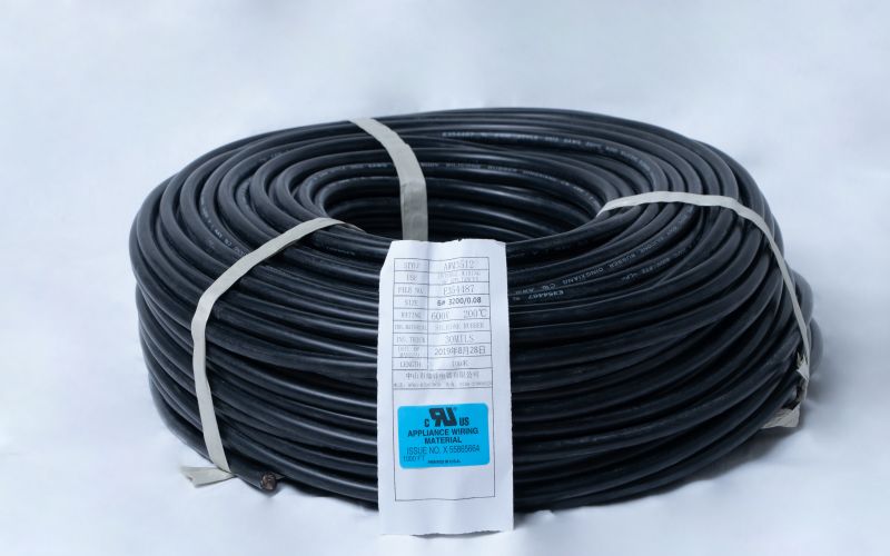 High-temperature electronic wire UL3122 silicone braided wire