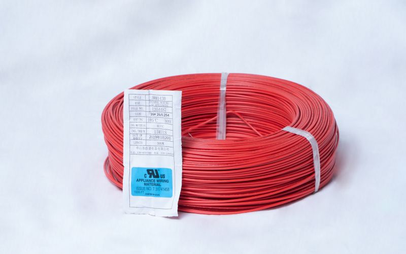 High-temperature electronic wire UL3122 silicone braided wire