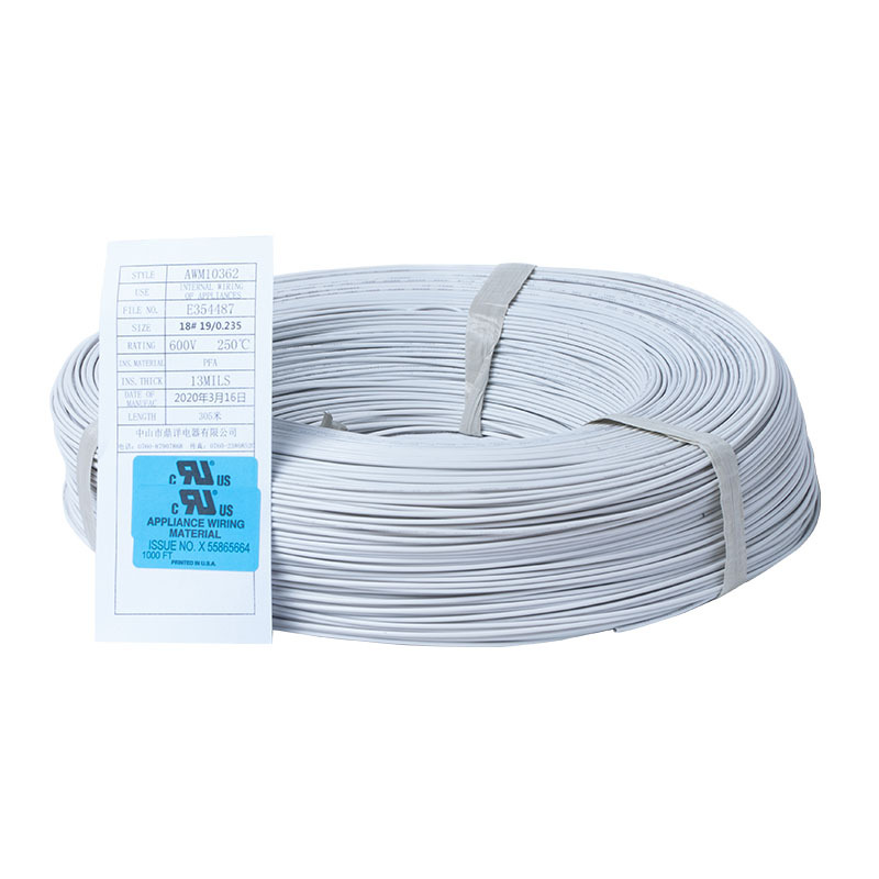 What industries use teflon wire?